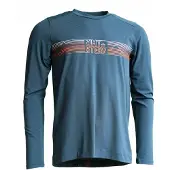 Zimtstern - Trailflowz Shirt L/S - Longsleeve Gr S blau