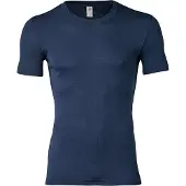 Engel - Shirt S/S - Merinounterwäsche Gr 50/52 blau