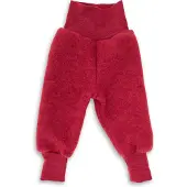 Engel - Baby Hose mit Nabelbund - Fleecehose Gr 74/80 rot