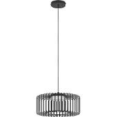 Eglo connect LED-Hängeleuchte Ginestrone-Z, 1-fl., schwarz