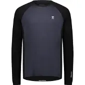 Mons Royale - Tarn Merino L/S - Merinolongsleeve Gr S blau/schwarz