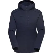 Mammut - Women's Arctic IV Midlayer Hooded Jacket - Fleecejacke Gr M blau