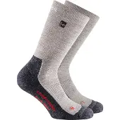 Rohner - Compression Trek Light L/R - Wandersocken Gr 42-44 grau