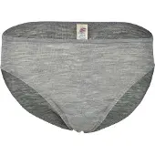 Engel - Damen Bikini Slip - Merinounterwäsche Gr 38/40 grau