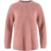 Fjällräven övik Rib Sweater W dusty rose (300) S