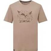 Salewa - Eagle Geometric T-Shirt - Funktionsshirt Gr 52 beige