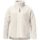 Schöffel Fleecejacke SCHÖFFEL "Fleece Jk Style Kalmor WMS", Damen, Gr. 34, 9040, natur, Oberstoff: 100% Polyester. Futter: 100% Polyester, relaxed fit, hoch geschlossener Ausschnitt, Jacken Fleecejacke