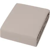 JOOP! Spannbettlaken JOOP "Spannbetttücher Mako-Jersey 1er Pack" Gr. L, grau (graphit), B:200cm L:200cm, Jersey, , Bettbezüge, Spannbettlaken