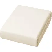 JOOP! Spannbettlaken JOOP "Spannbetttücher Mako-Jersey 1er Pack" Gr. L, beige (vanille), B:200cm L:200cm, Jersey, , Bettbezüge, Spannbettlaken