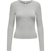 ONLY 1100000002199 "ONLRILEY O-NECK L/S TOP JRS" Baumwollmischung