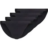 Skiny Slip "Slip 4er Pack", Herren, Gr. XL, schwarz, Obermaterial: 100% Baumwolle CO., Unterhosen Slip