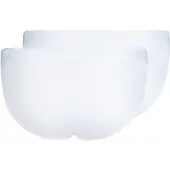 Skiny Slip "Slip 2er Pack", Herren, Gr. XL, weiß, Obermaterial: 100% Baumwolle CO., Unterhosen Slip