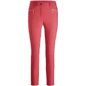 Goldner Stretch-Hose "Lange Schlupfhose BELLA" Reißverschlusstaschen im VT Rückteil Gesäßtaschen