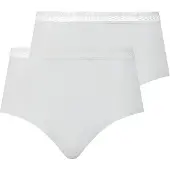 Chantelle Slip "Slip Taillen Slip Cozy Chic 2P 2er Pack", Damen, Gr. XL, weiß, Obermaterial: 80% Modal CMD. 20% Elasthan EL., Unterhosen Slip
