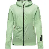 Salewa PEDROC PL WIND HD JACKET W Damen-Sweatshirt, pastellgrün Größe: XL