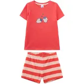 Sanetta Pyjama Homewear Bequem sitzend Schlafanzug Erdbeeren Pyjama Kids