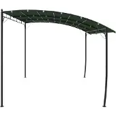 vidaXL Pavillon 4 x 3 x 2,55 m Grün