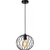 Lucide Hängeleuchte Danza, einflammig, Ø 25 cm, schwarz