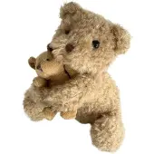 Egmont toys Plüschtier Eustache der Bär mit seinem Baby