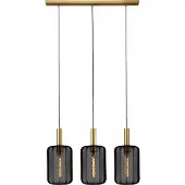 Lucide Hängeleuchte Corina, schwarz, 80 cm, 3-flammig, E27
