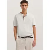 Bugatti Poloshirt mit einem Stehkragen