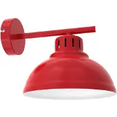 Luminex Rote Wandleuchte SVEN 9222