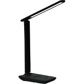 Milagro Moderne schwarze USB-Schreibtischlampe, LED 5W POST mit variabler Farbe