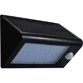 Polux Solarbetriebene LED-Lampe mit Dämmerungs- und Bewegungssensor, Modell BOX 307637,