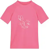 Color Kids - Kid's T-Shirt with Print - Lycra Gr 104 rosa
