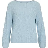 Vila Visummi U-boot-ausschnitt Strickpullover