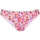 LASCANA Bikini-Hose »Jasmin« im Blümchen-Druck, Gr. 34 - N-Gr, rot-flieder, , 68518307-34 N-Gr