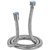 OEM Wasserdüsenkopf mit Schlauch, 6 Strahlarten, wassersparend, 1,5M, silber
