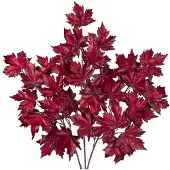 OEM Herbstdeko Blätter rot Kunst esdoorn für Tisch