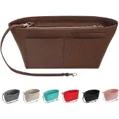 OEM Medium Kaffeebraune Handtaschen Organizer mit mehreren Taschen