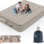 OEM Luftbett 2-Personen, 196x150x36cm, leise Automatik-Pumpe, extra stabil