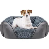 Markenlos Hunde-Bett Antislip - Waschbar - Anti-Angst - 63 x 53 x 20 cm