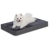 OEM Orthopädisches Hundebett, mittelgroß, wasserdicht, dunkelgrau, 88x55x7cm