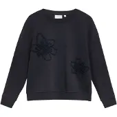 Comma Sweatshirts Marine Größe: 44 | Longsleeves Outlet | Damen