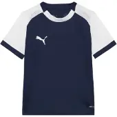 Puma Jungen Teamliga26 Matchday Jersey Jr Trikots, Marineblau--weiß-Pum