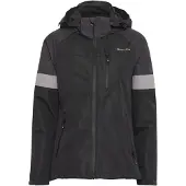 North Bend Funktionsjacke "Funktionsjacke NBToana W W-PRO 10.000 mit wasserdichter Beschichtung", Damen, Gr. 44, schwarz, Obermaterial: 100% Polyester PES., Jacken Funktionsjacke