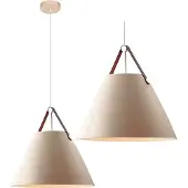 Toolight Pendellampe App159 Buffo Glocke Metall Cappuccino E27 1-Punkt Leuchtend