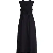 Betty Barclay Midikleid mit V-Ausschnitt in dunkelblau | Gr.: 44