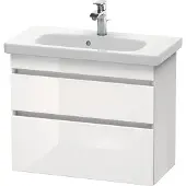 Duravit Waschtischunterbau DURASTYLE 730 x 350 mm weiss matt/basalt matt