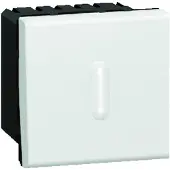 Legrand 078420 Mosaic Zeitschalter 2-modulig Farbe: Ultraweiß