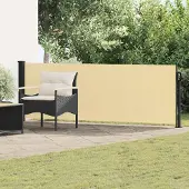 Syfax Ausziehbare Seitenmarkise Rechteckig 100 x 300 cm Polyester