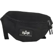 Alpha industries Gürteltasche "Rubber Print Waistbag", Damen, schwarz, Obermaterial: 100% Polyester, Taschen Gürteltasche