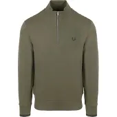 Fred perry Half Zip Pullover Olivgrün