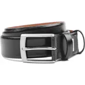 Profuomo Leder Gürtel Schwarz