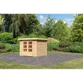 Karibu Woodfeeling Gartenhaus Askola 3,5 naturbelassen ; 77715