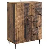 vidaXL Sideboard Altholz 66 x 34,5 x 89,5 cm Holzwerkstoff